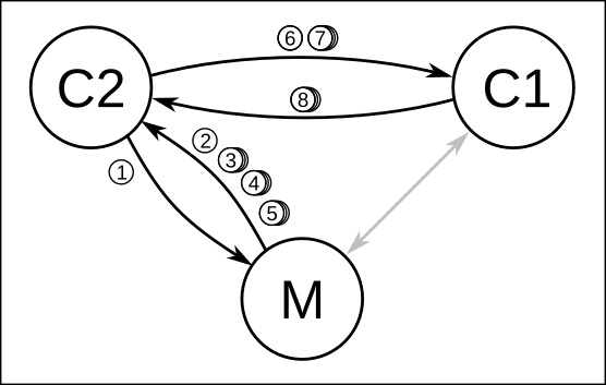 Messages exchanged on initial connection