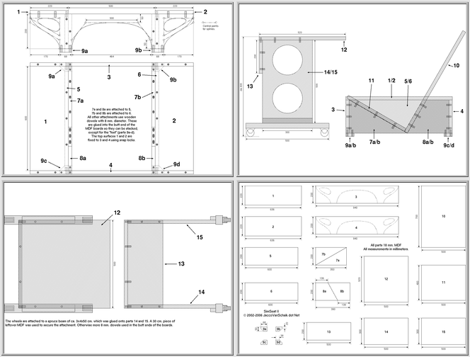 Drawing overview Drawing overview